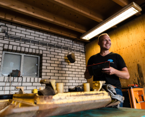 Slemmer aan het werk