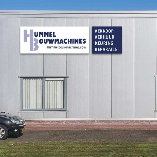 Hummel bouwmachines pand